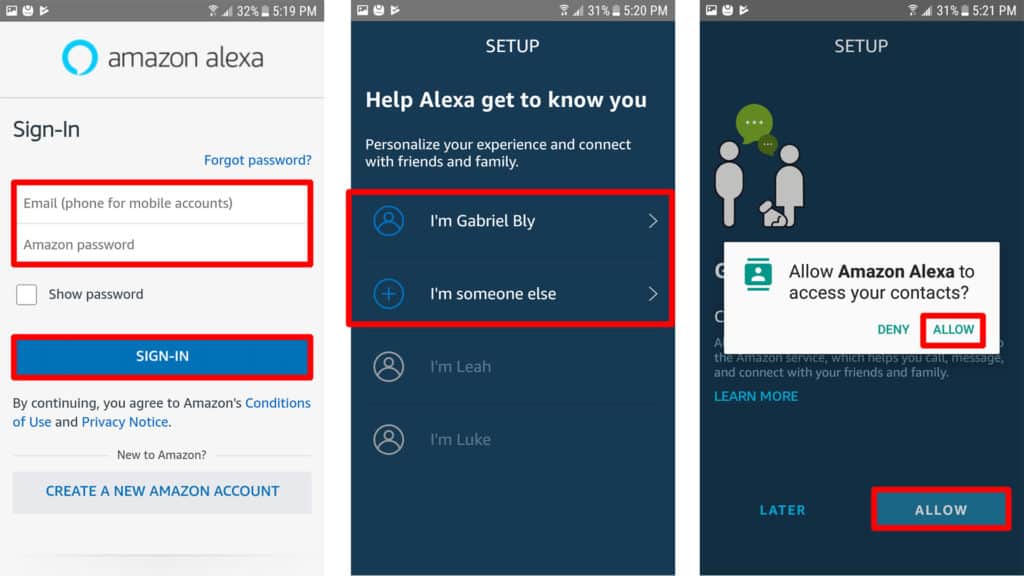 Come installare Alexa sul tuo Android registrati con amazon