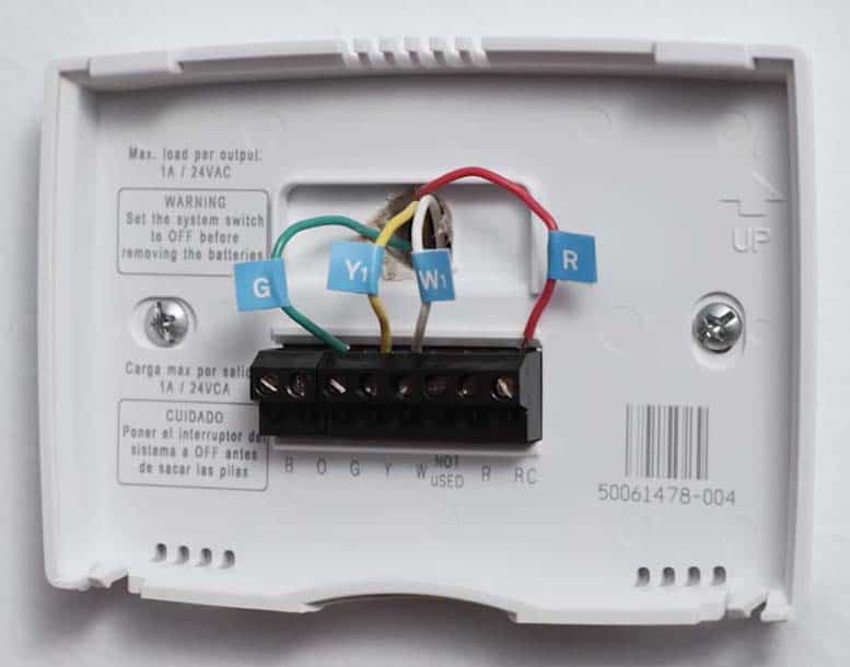 Come installare l'etichetta di un termostato Nest