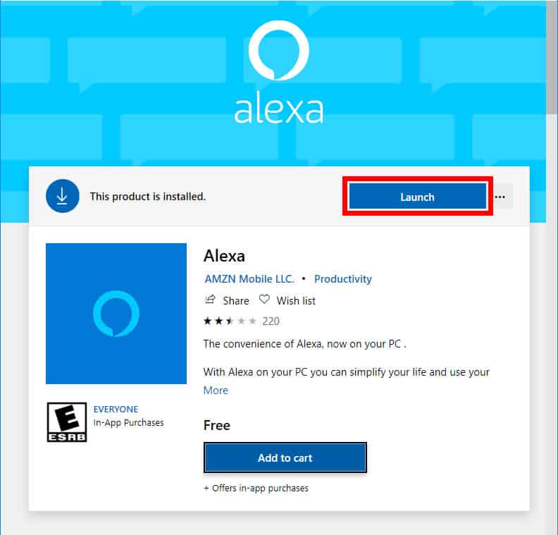Come scaricare l'applicazione Alexa sul computer