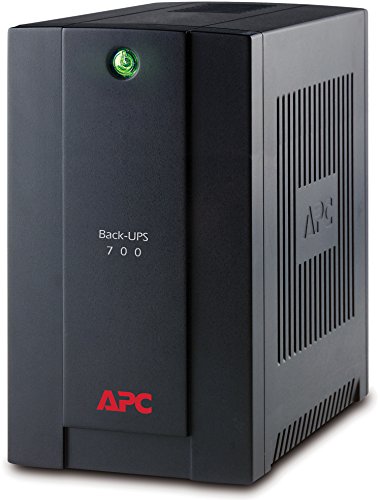 APC BX700U-GR Back-UPS BX - Gruppo di continuità 700VA UPS (4 prese "Schuko", AVR, USB, spegnimento software)