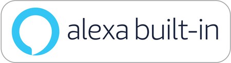 Amazon Alexa badge integrato Cmyk a colori