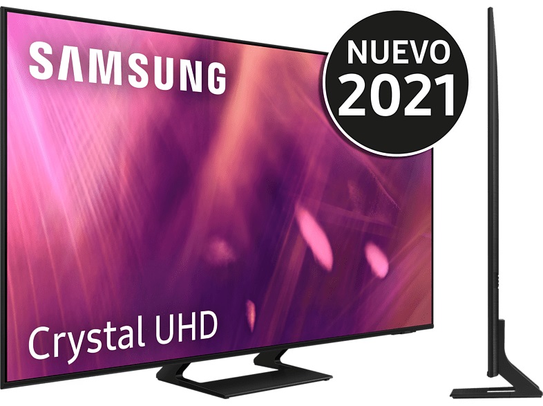 TV LED 50" - Samsung UE50AU9005KXXC, UHD 4K, Crystal UHD, HDR10+, USB, HDMI, Tizen, Nero