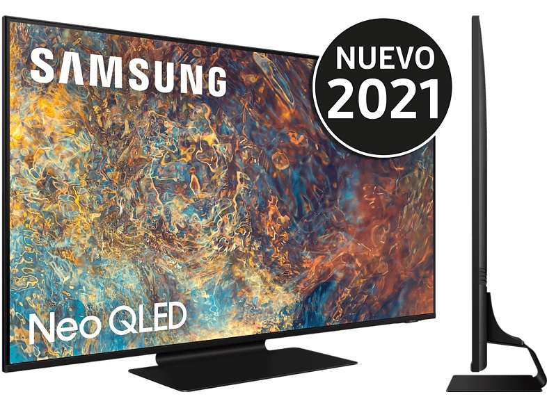 QLED TV 50" - Samsung QE50QN90AATXXC, Neo QLED 4K con AI, UHD 4K, HDR 1500, Smart TV, Bluetooth, HDMI, Nero