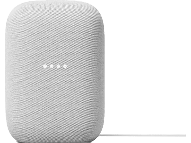 Altoparlante intelligente: Google Nest Audio, Assistente Google, tecnologia Voice Match, bianco