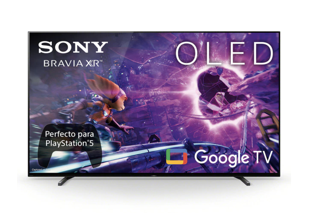 TV OLED 139,70 cm (55") Sony XR-55A80J BRAVIA XR , Google TV, 4K HDR, Processore cognitivo XR, XR Triluminos Pro