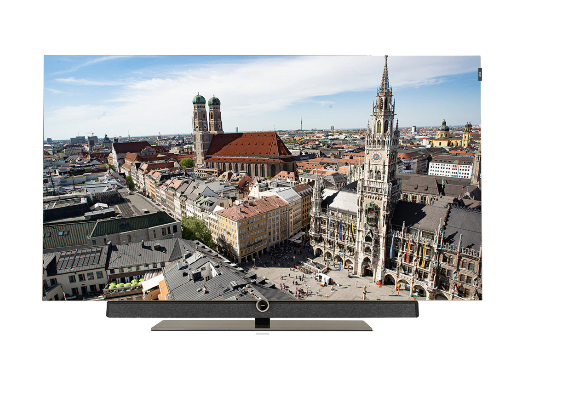 TV OLED 165,1 cm (65'') Loewe Bild 5,65 UHD 4K, HDR, DR+ 1 TB, Wi-Fi e Smart TV