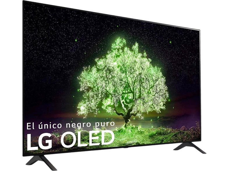 TV OLED da 55" - LG OLED55A16LA, SmartTV webOS 6.0, 4K α7 Gen4 con AI, HDR Dolby Vision, Dolby Atmos, Nero