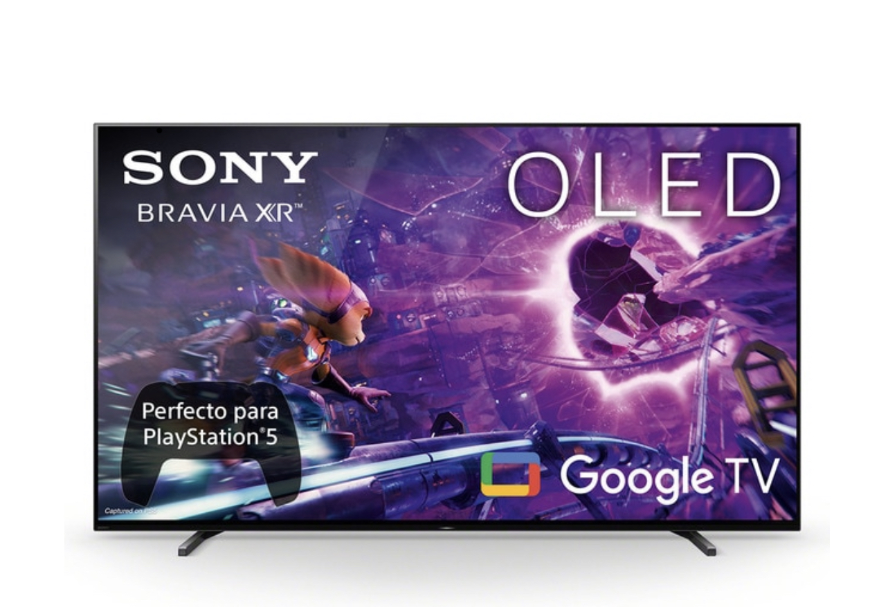 TV OLED 139,70 cm (55") Sony XR-55A84J BRAVIA XR, Google TV, 4K HDR, Processore cognitivo XR, XR Triluminos Pro, Ricerca vocale vivavoce