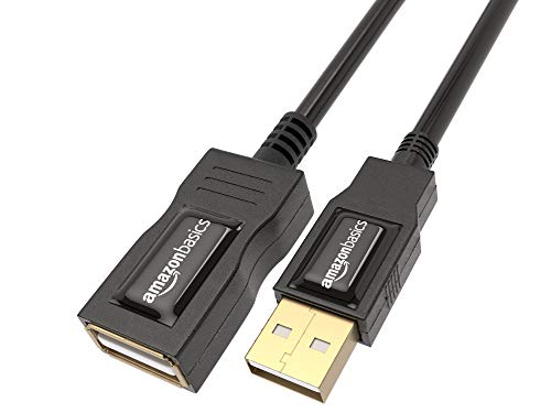 Cavo di prolunga USB 2.0 di tipo A Amazon Basics - 1 m - nero