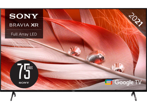 TV LED 55" Sony 55X90J, Bravia XR, 4K HDR 120Hz, HDMI 2.1, Perfect Smart TV PS5