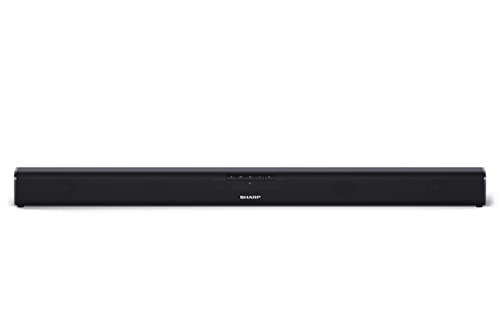 Sharp HT-SB110 - Soundbar home theater (Bluetooth, HDMI, ARC/CEC, Potenza massima in uscita totale: 90 W, telecomando, 80 cm) colore nero