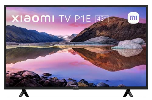 Xiaomi Smart TV P1E 43 pollici (UHD, HDR 10, MEMC, triplo sintonizzatore, Android, Prime Video, Netflix, Google Assistant integrato, bluetooth, HDMI 2.0, USB) [Modelo 2021]