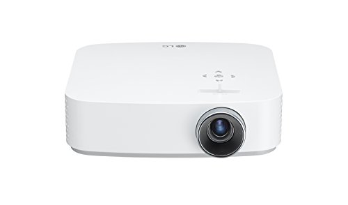 LG CineBeam PF50KS - Proiettore TV con SmartTV webOS 3.5 e batteria integrata (fino a 100", autonomia 2,5 ore, sorgente LED, 600 lumen, 1920 X 1080) Colore Bianco