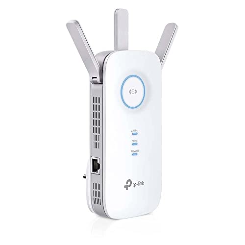 TP-Link RE550 - Ripetitore Mesh AC1900, WiFi dual band, 1300Mbps/in 5GHz + 600Mbps/in 2.4GHz, amplificatore WiFi, controllo APP, massima copertura, compatibile con tutti i dispositivi WiFi