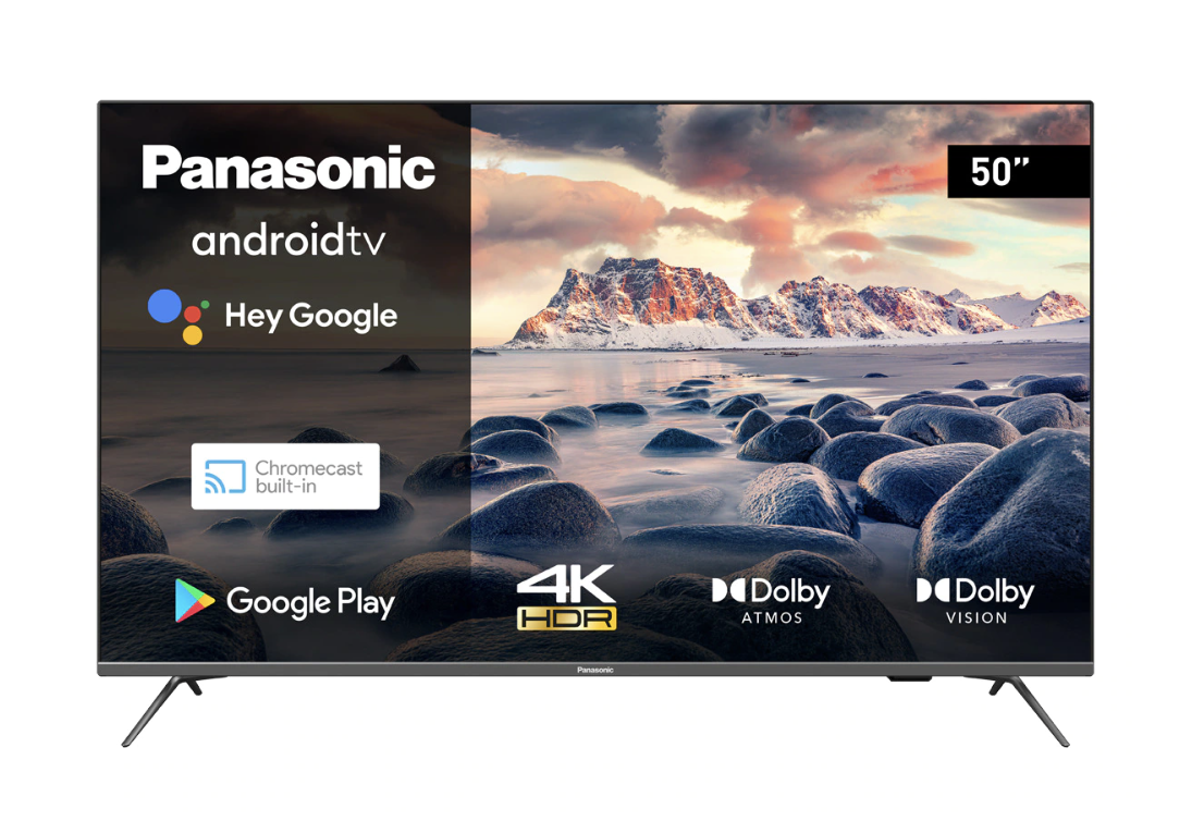 TV LED 124 cm (50") Panasonic TX-50JX700E 4K ULTRA HD, Android TV, Dolby Vision, HDR10, Google Assistant (ricondizionato grado A)