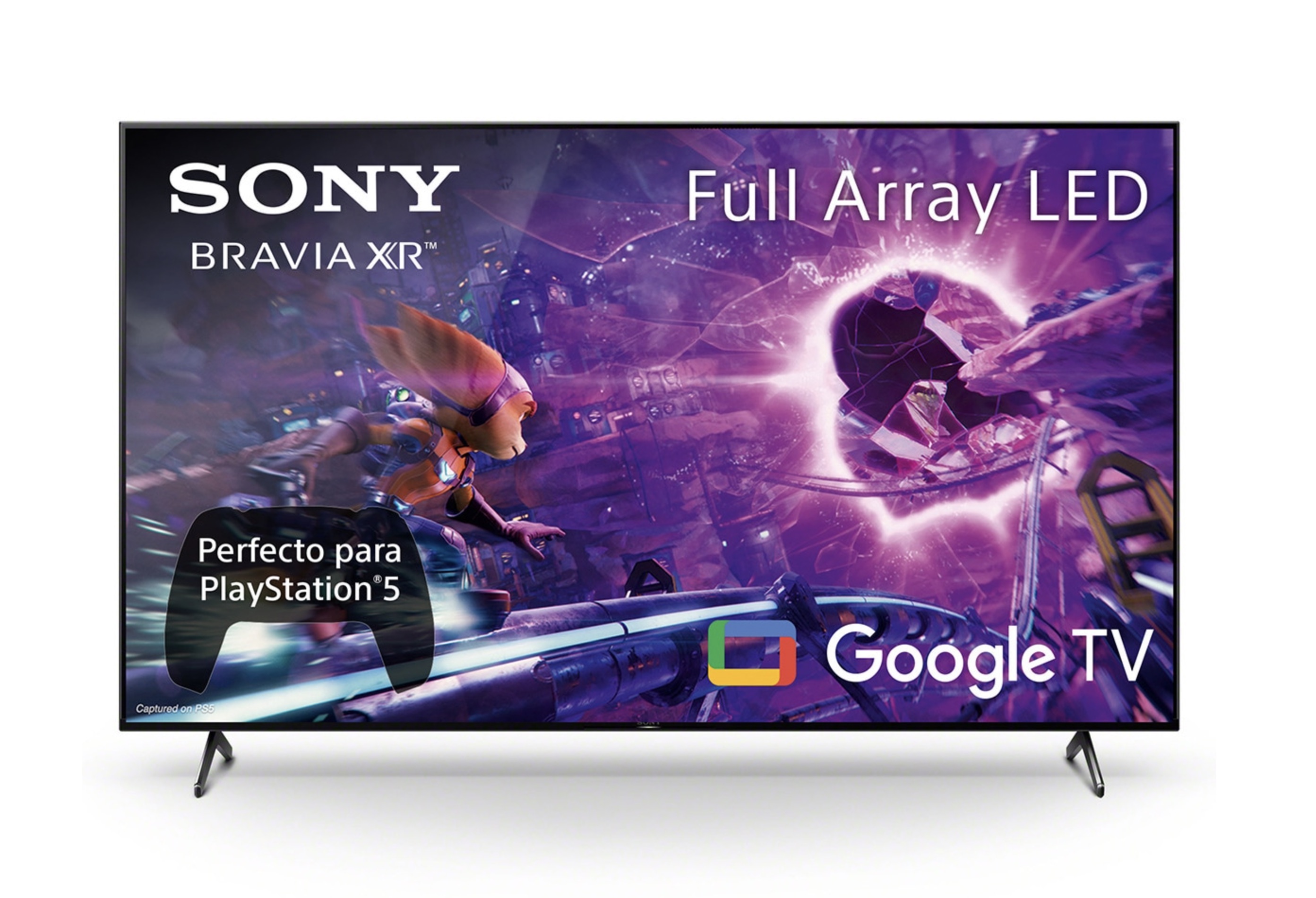 TV LED 165,10 cm (65") Sony XR-65X90J BRAVIA XR FULL ARRAY, Google TV, 4K HDR, Processore cognitivo XR, XR Triluminos Pro