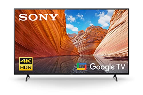 Sony KD55X80J - Smart TV 55" con 4K Ultra HD, Google TV, Processore X1, Triluminos Pro, HDR (Modello 2021, Nero)