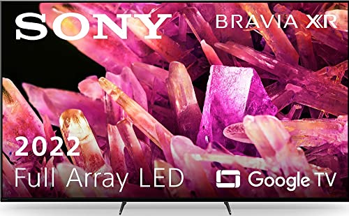 Sony BRAVIA XR - Google Smart TV 65X90K/P, Full Array da 65 pollici, 4K/P HDR 120Hz e HDMI 2.1 per PS5, Dolby Vision-Atmos, Schermo Triluminos Pro