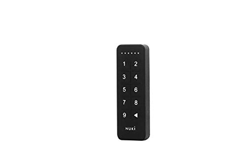 Nuki Keypad, serratura smart con codice, estensione smart per Nuki Smart Lock, serratura per codici di accesso a 6 cifre, apriporta con codice, serratura bluetooth, Nuki Smart Home