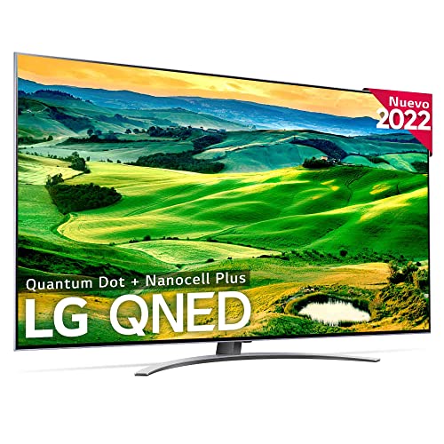 LG TV 75QNED816QA - Smart TV webOS22 75 pollici (189 cm) 4K QNED, Processore intelligente di grande potenza 4K a7 Gen 5 con AI, compatibile con i formati HDR 10, HLG e HGiG, perfetto per i giochi