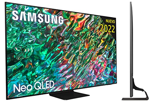 Samsung Smart TV Neo QLED 4K 2022 65QN90B - Smart TV da 65" con risoluzione 4K, tecnologia Quantum Matrix, processore Neo QLED 4K con intelligenza artificiale, Quantum HDR 2000