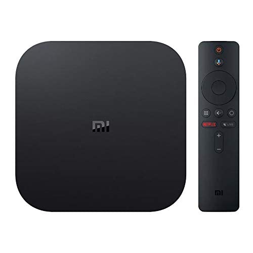Xiaomi MI TV BOX S - Lettore streaming in 4K Ultra HD, Bluetooth, Wi-Fi, Assistente Google con Chromecast, Nero
