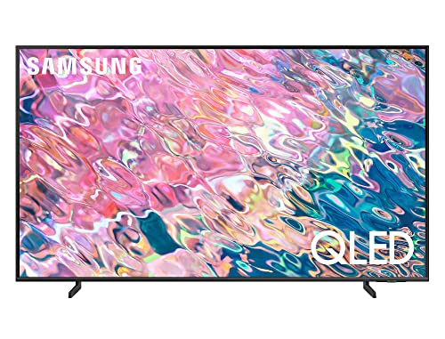Samsung QLED TV QE43Q60BAUXXC Smart TV 43" Serie Q60B, QLED 4K UHD, Alexa e Google Assistant integrati, DVB-R2, Nero