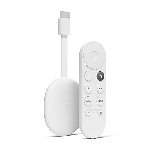 Chromecast con Google TV (HD) - Riproduci contenuti in streaming sulla TV con il telecomando con controllo vocale - Film, serie in HD